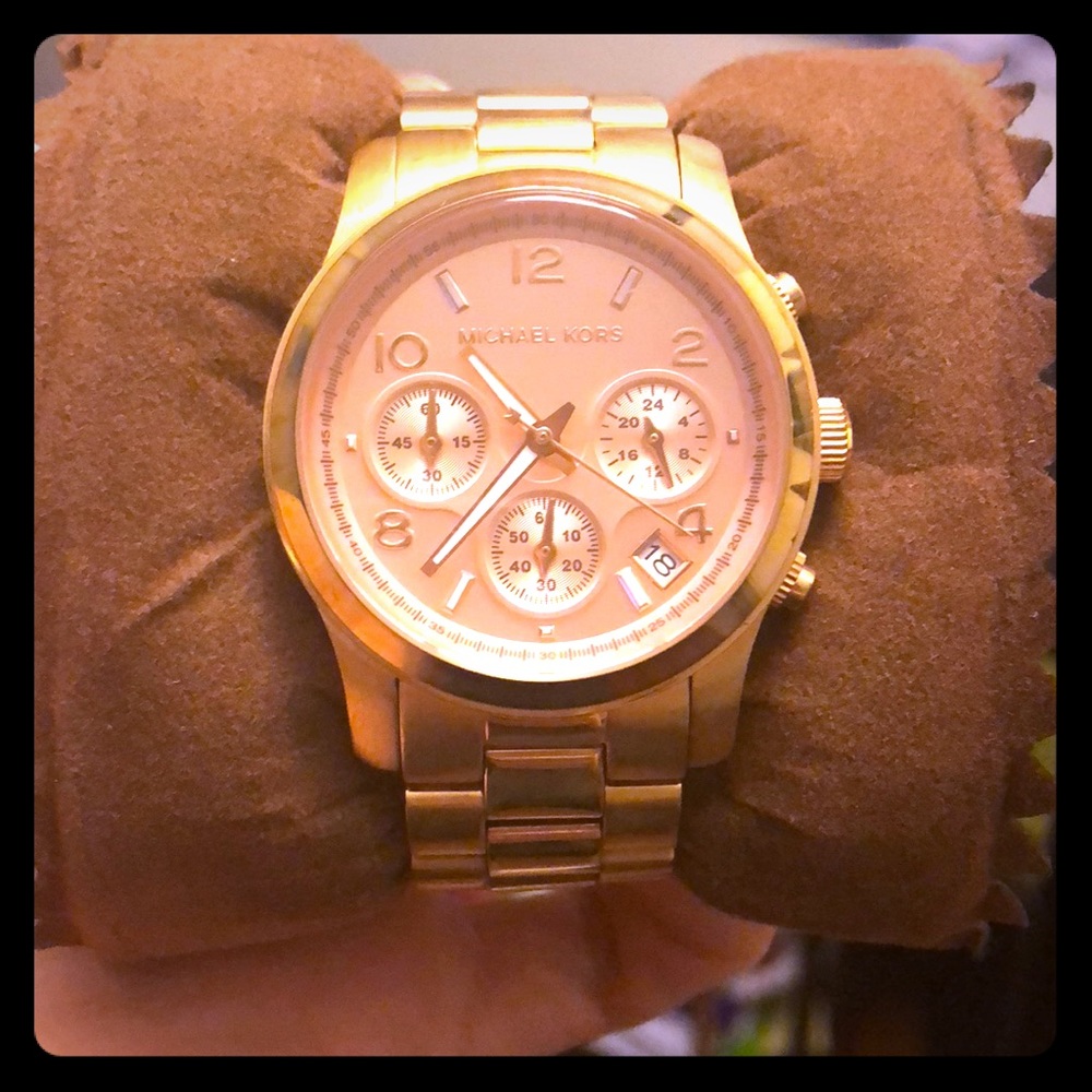 Rose Gold Michael Kors Watch